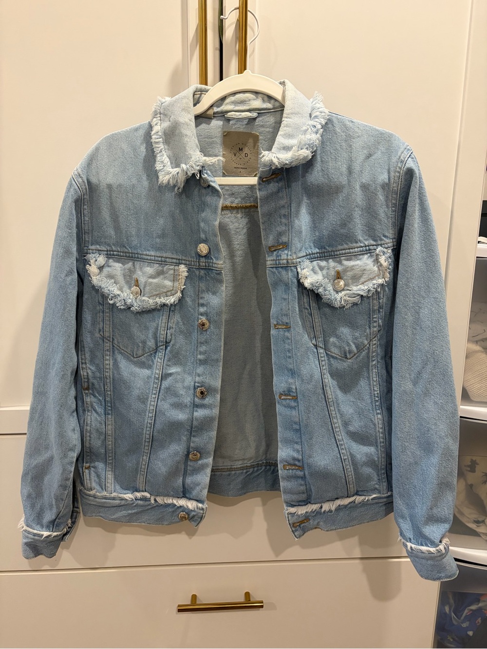 Vero Moda distressed denim jacket